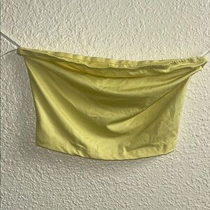 Lemon Yellow Tube Top